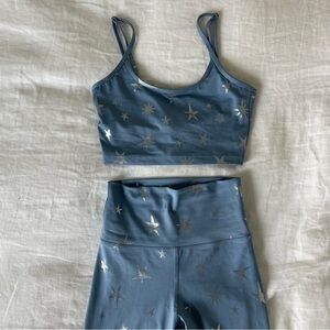 Beach riot star print set